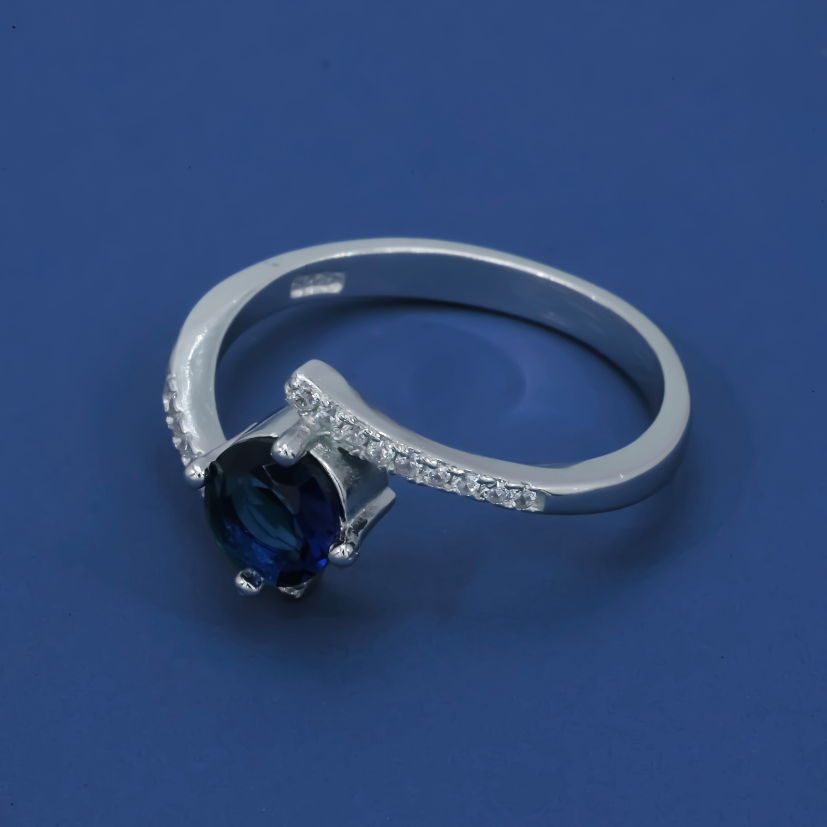 Midnight Aura 925 silver Ring