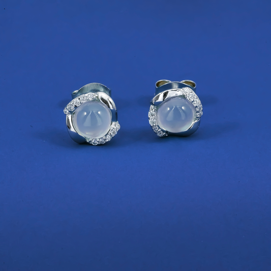 Luna Glow 925 Sterling Silver Earrings