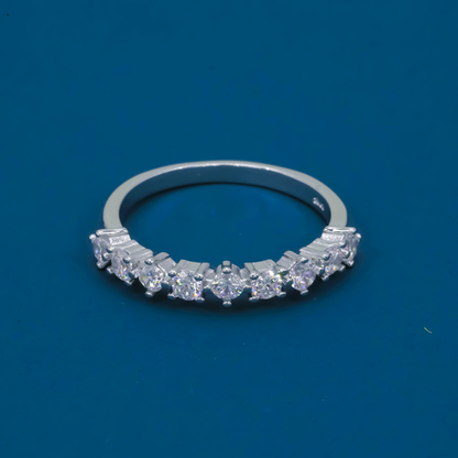Celestia Half Eternity 925 Silver Ring