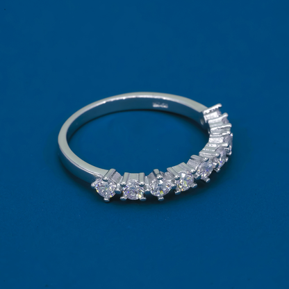 Celestia Half Eternity 925 Silver Ring