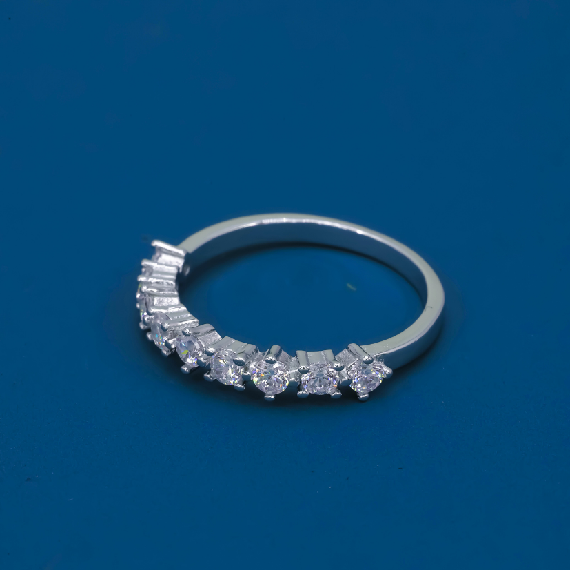 Celestia Half Eternity 925 Silver Ring