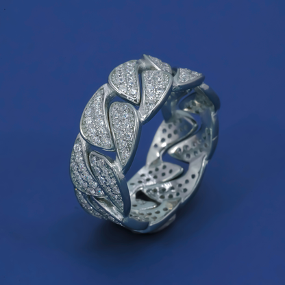 Twin Crest 925 Silver Rings (Set of 2)