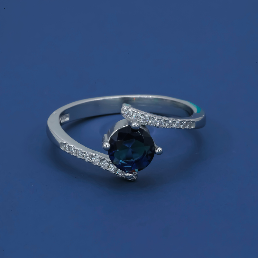Midnight Aura 925 silver Ring