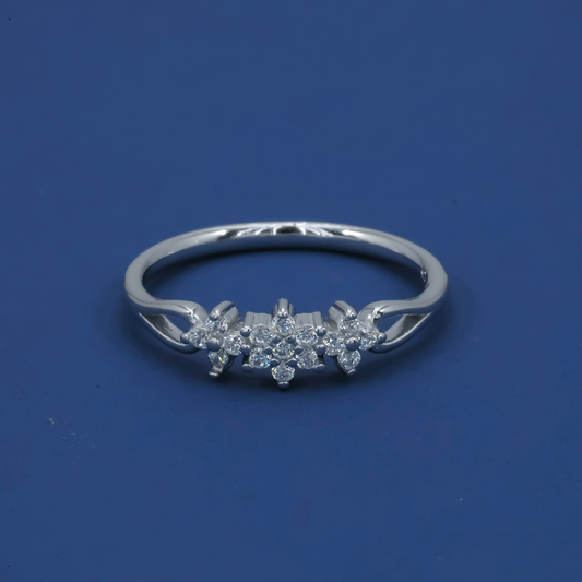 Flora Spark 925 Silver Ring