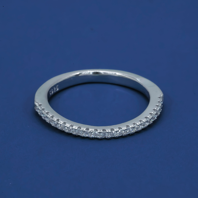 WaveBand 925 Sterling Silver Ring