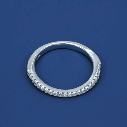 WaveBand 925 Sterling Silver Ring