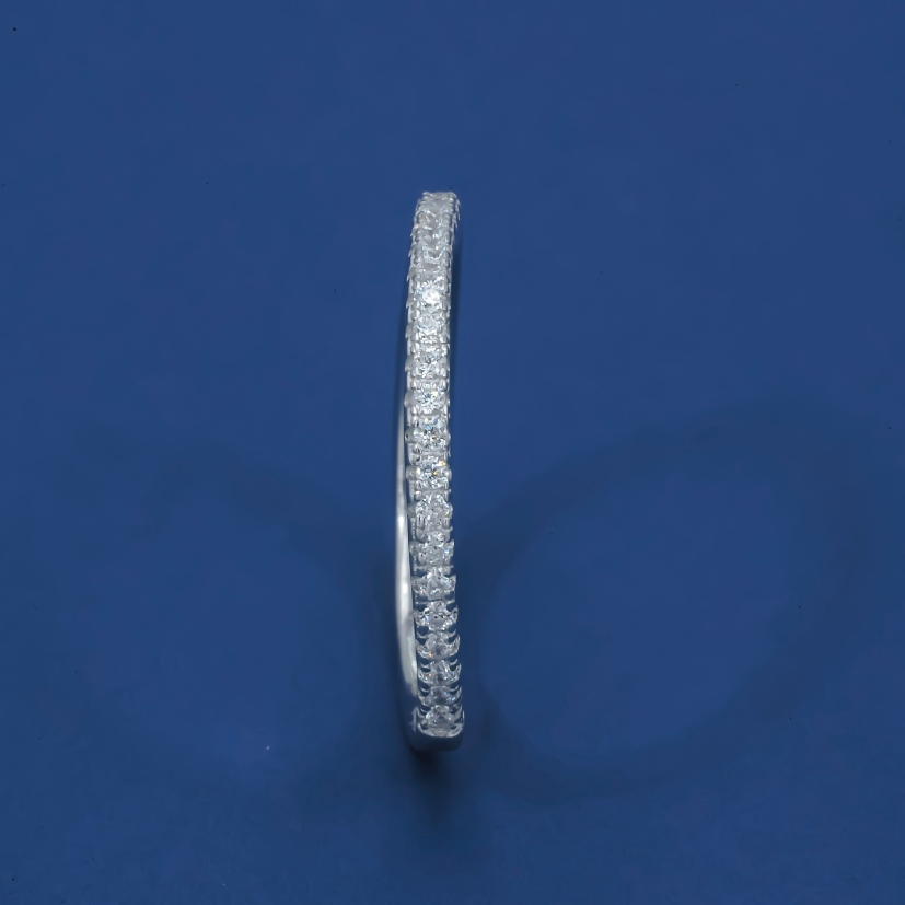 WaveBand 925 Sterling Silver Ring