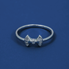 Bow Sparkle 925 Sterling Silver Ring
