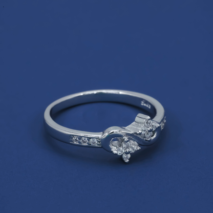 Infinity Bloom 925 Silver Ring