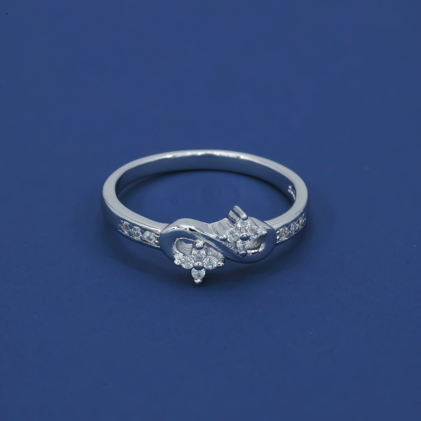 Infinity Bloom 925 Silver Ring