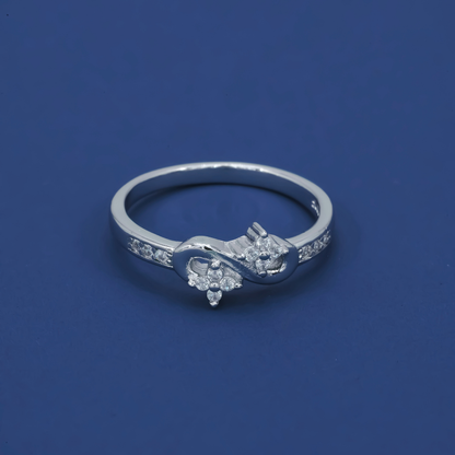 Infinity Bloom 925 Silver Ring