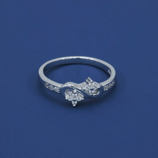 Infinity Bloom 925 Silver Ring