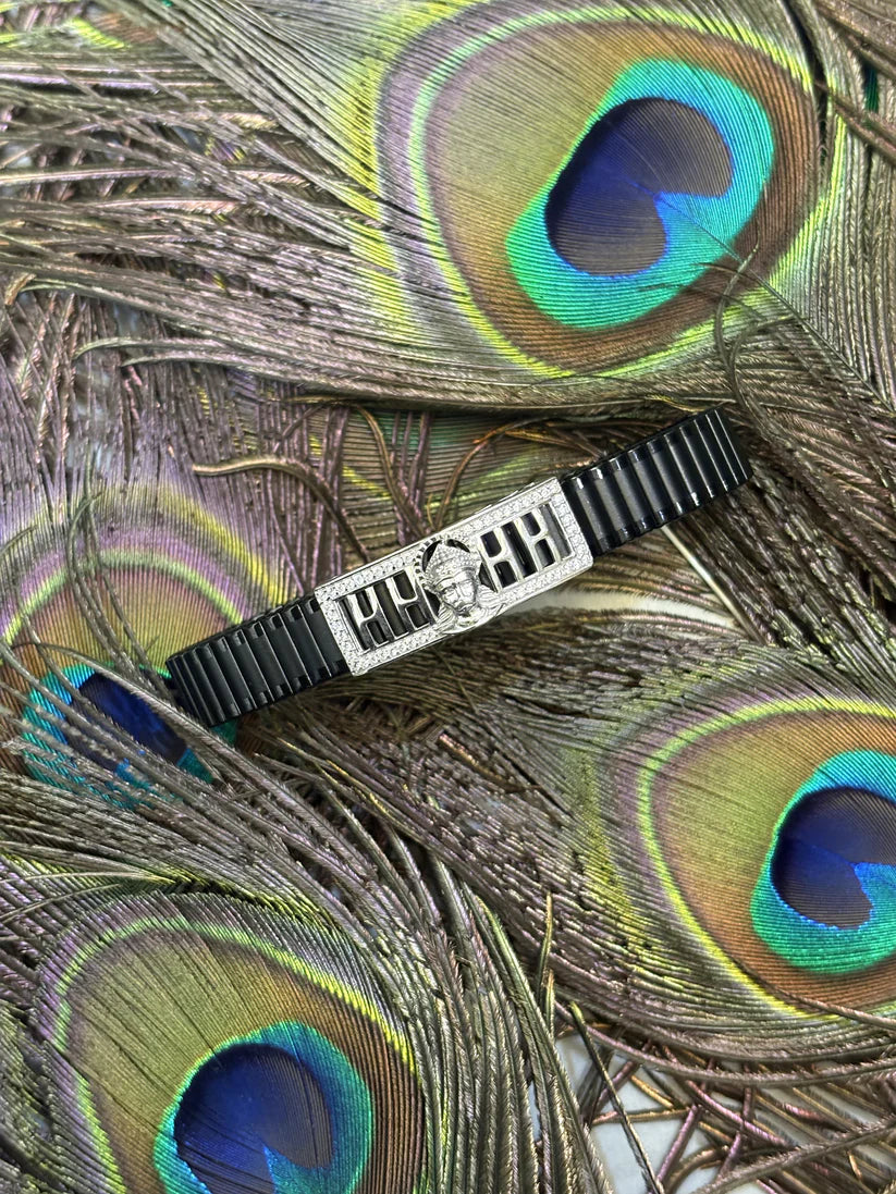 Hanuman Raksha Kavach 925 Sterling Silver Bracelet