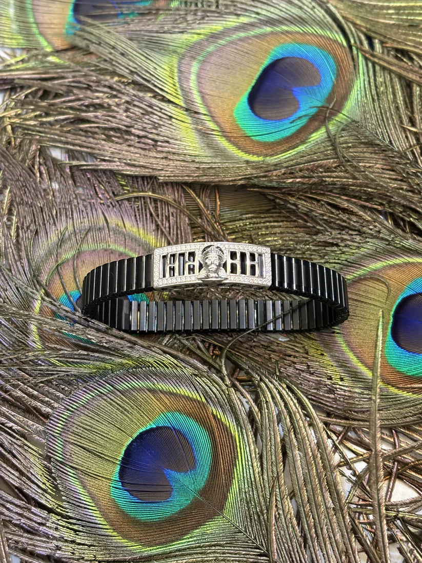 Hanuman Raksha Kavach 925 Sterling Silver Bracelet