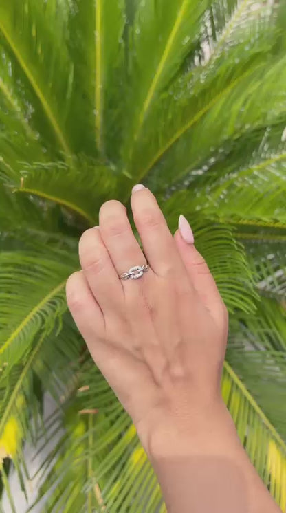 Luxe Link Chain 925 Silver Ring